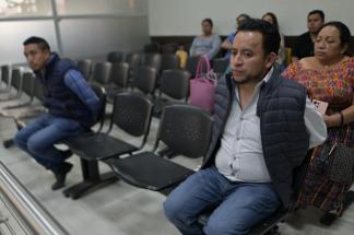 Luis Pacheco fue detenido por las protestas de 2023. Foto La Hora: Fabricio Alonzo.